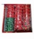 CINTA DE NAVIDAD 2.5CMX2.7M 6C 141937