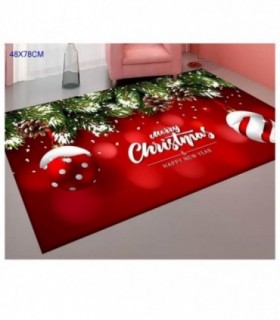 TAPETE DE NAVIDAD 48X78CM MERRY CHRISTMAS 142010