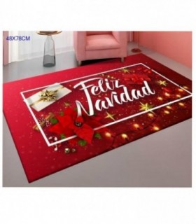 TAPETE DE NAVIDAD 48X78CM FELIZ NAVIDAD 142015