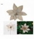 FLOR DE NAVIDAD 29X20CM CREM-C-DOR 141901