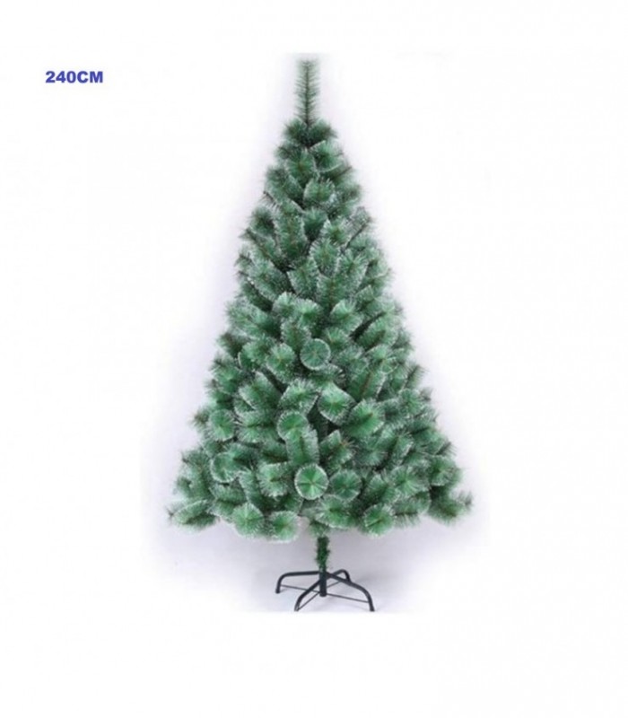 ARBOL 2 NAVIDEÑO 240CM NIEVE P.METAL 138776-240