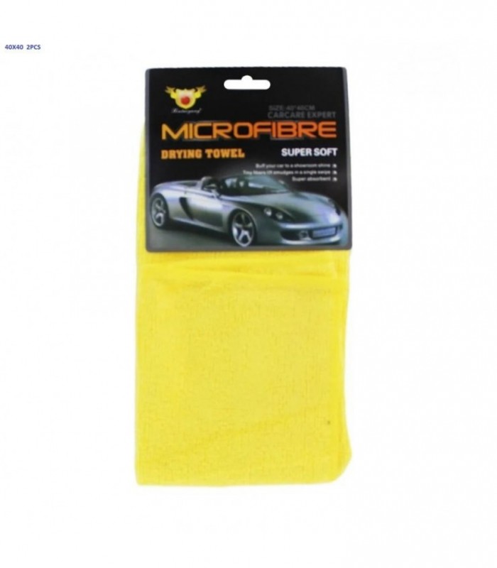 TRAPO 2PCS 40X40 MICROFIBRA P-LAVAR AUTO 138072