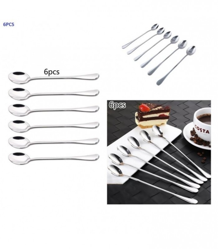 CUCHARA INOX 6PCS 139366