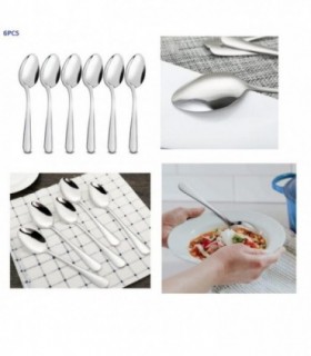 CUCHARA INOX 6PCS 139370