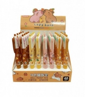 BOLIGRAFO 0.5MM 3C CAPYBARA BP-6633