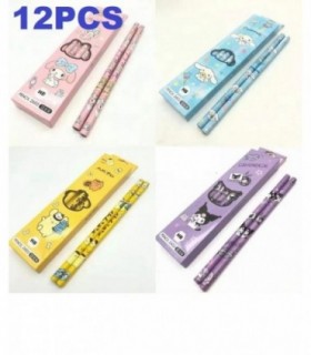 LAPIZ DE PAPEL 12PCS KUROMI-MELO-CINNA 2603