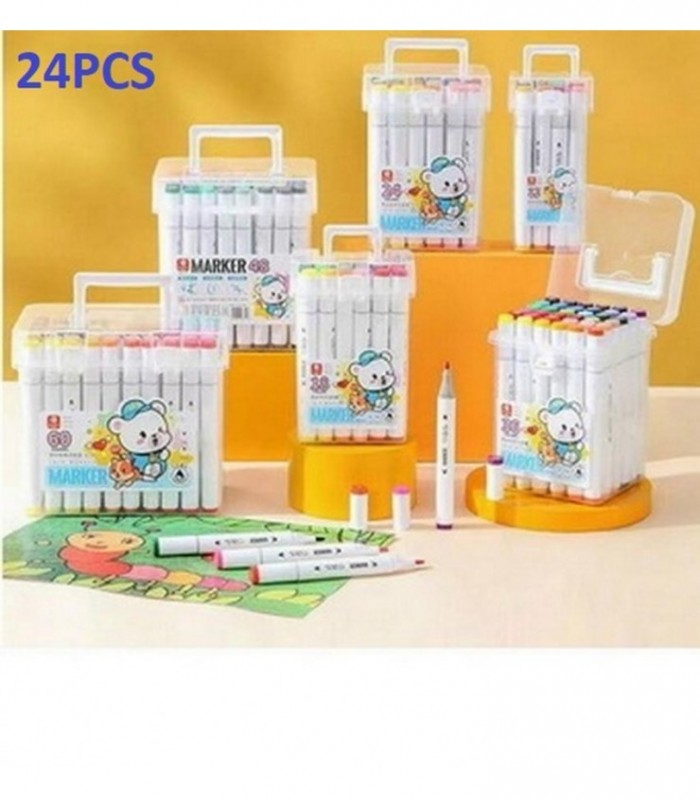 MARCADOR 24PCS 2P.C-NUMEROS PBC MARKER  511-24