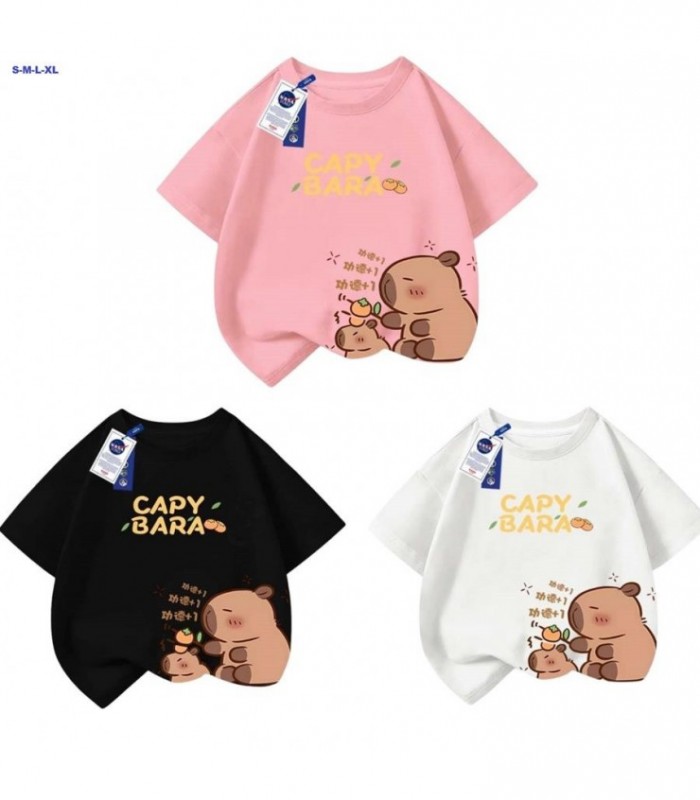REMERA JUVENIL CAPYBARA 3C 1M 142765
