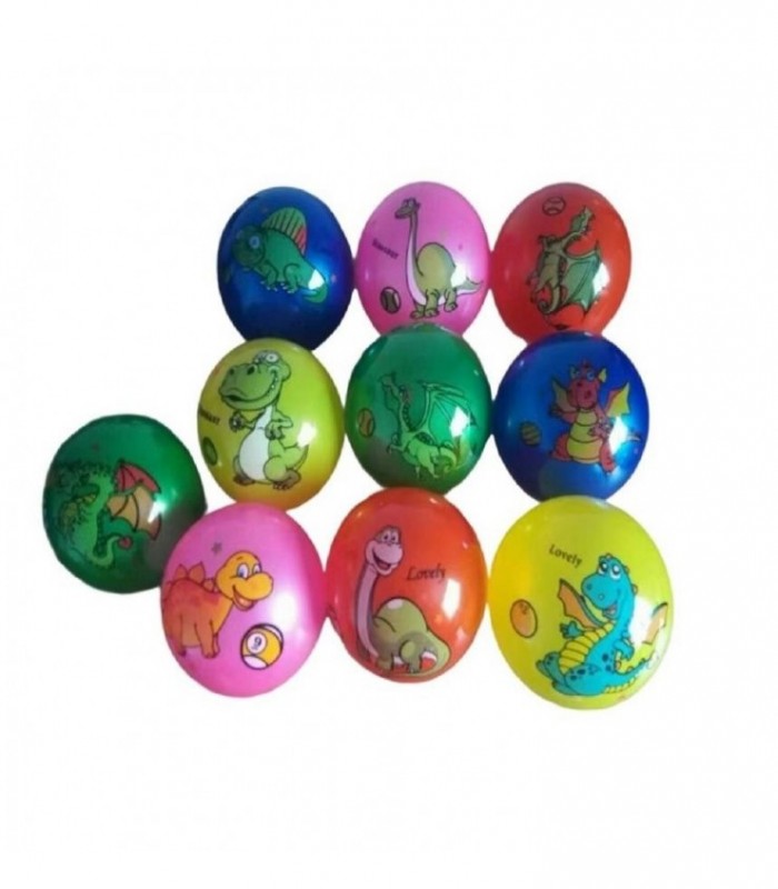 PELOTA DE GOMA DINOSAURIO 5C 143475