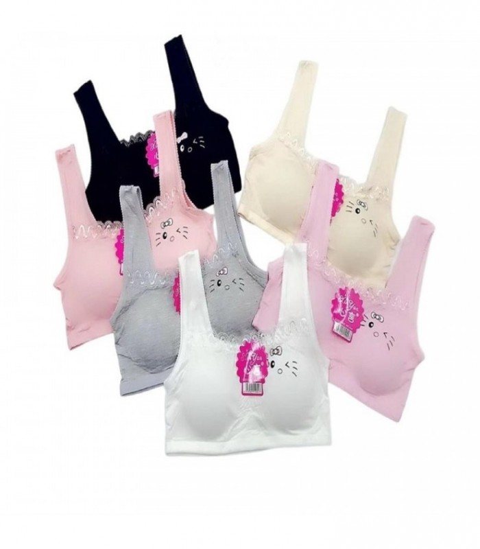 TOP JUVENIL 4C LISO GATITO 143359