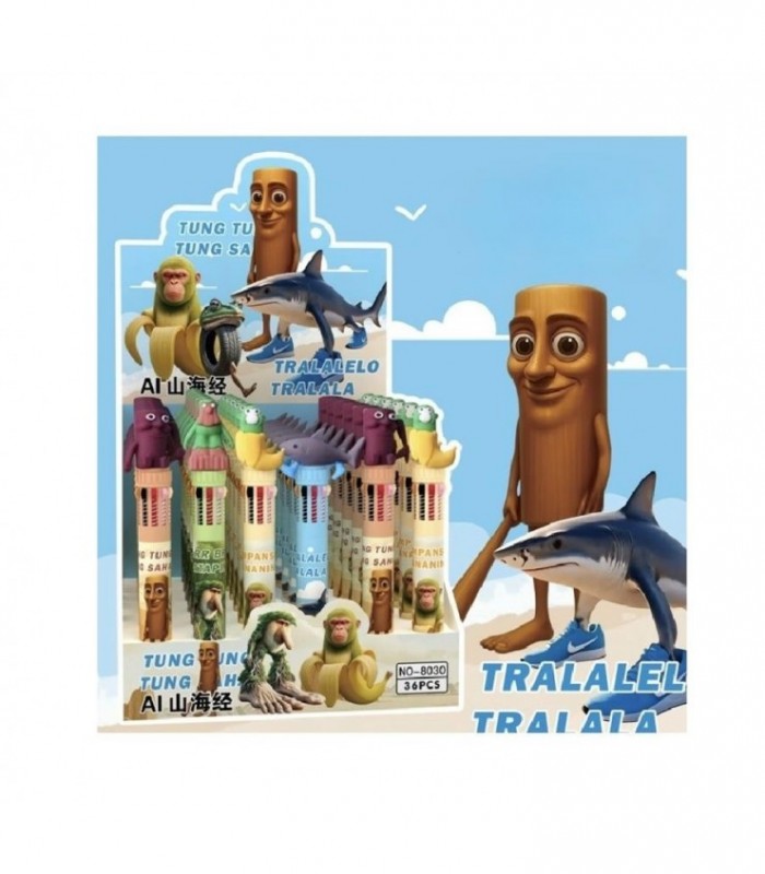 BOLIGRAFO 10 COLORES TRALALERO 8030