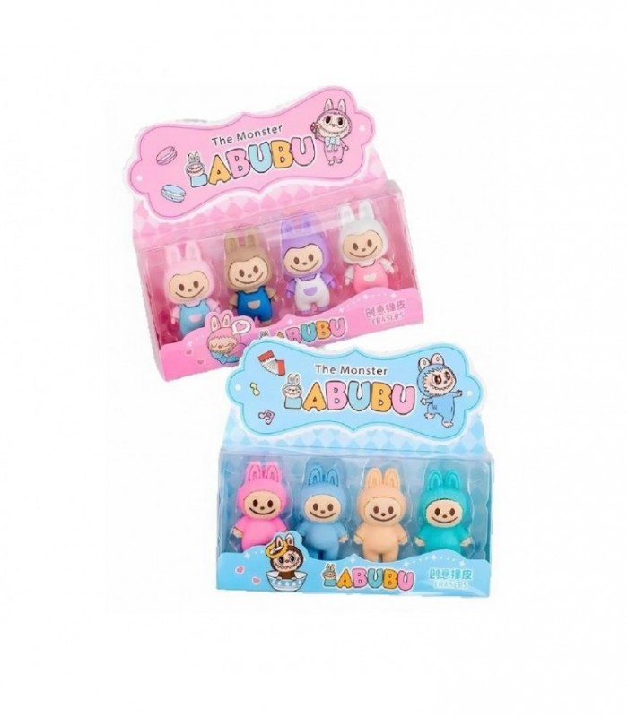 BORRADOR LABUBU 4PCS 2C 8605