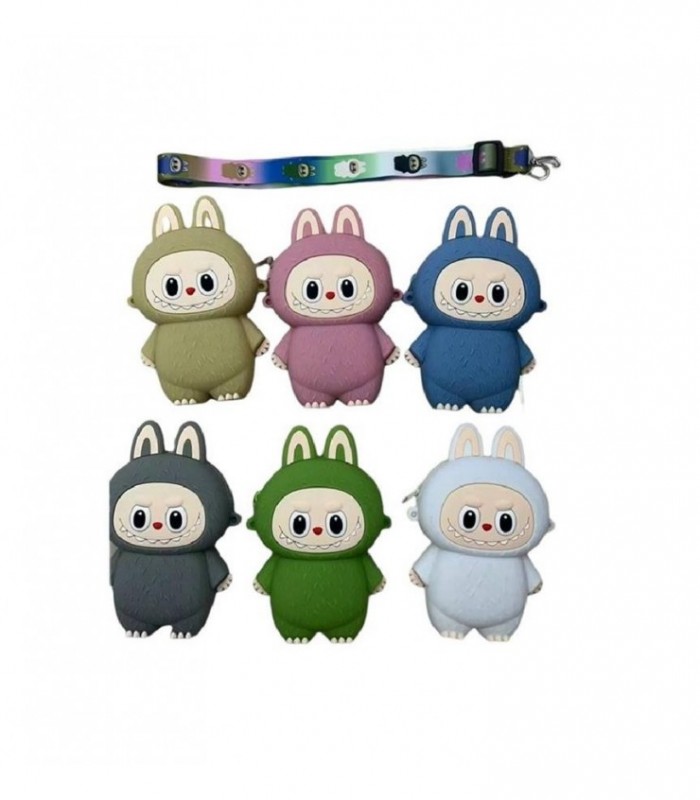 CARTERITA LABUBU DE GOMA 6C 141004