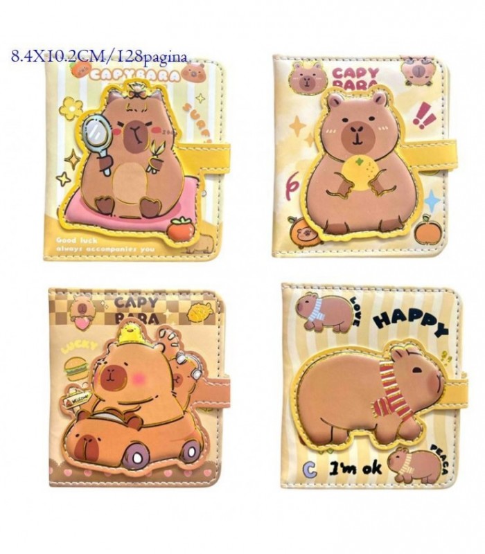 CUADERNITO CAPYBARA C-TAPA 4D 139570