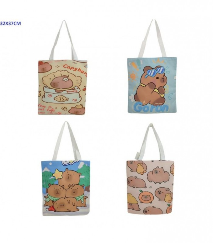 BOLSA CAPYBARA 32X37CM 4C 141192