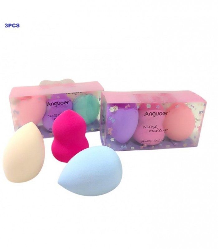 ESPONJA GOTAS 3PCS COLOR.AGE-555