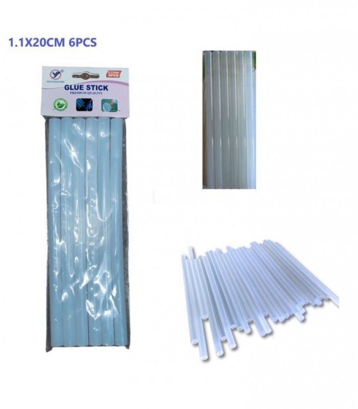 SILICON GRUESO 1.1X20CM 6PCS GLUE 133867