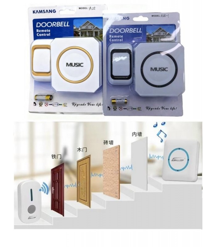 CAMPANILLA P-PUERTA 220V DOORBELL 144001