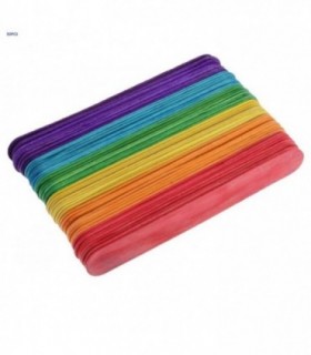 PALITO DE PICOLE COLORIDO 50PCS 137963