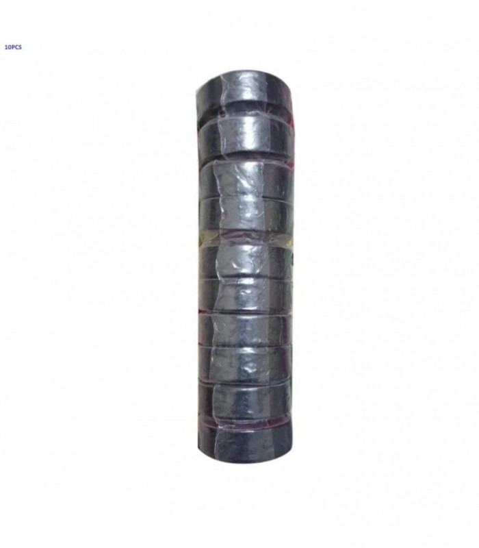 CINTA AISLADORA 10PCS 17CMX3M NEGRO 138066