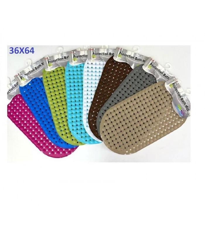 TAPETE DE BAÑO 33X64CM 8C OVAL 139118