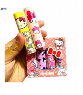 GLOSS LABIAL 4PCS KUROMI-MELODY CC-023