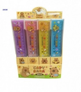 REGLA 20CM 4C CAPYBARA 2538