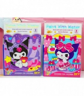 CUADERNO DE PINTAR 21X15 C-PINCEL KUROMI QAS-006