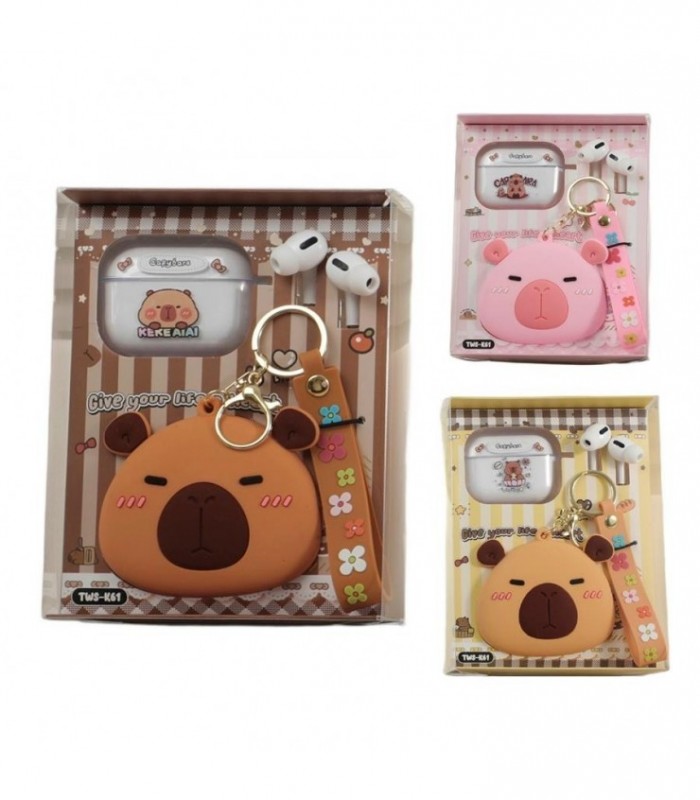 AURICULAR C-MONEDERO CAPYBARA 3C 142915