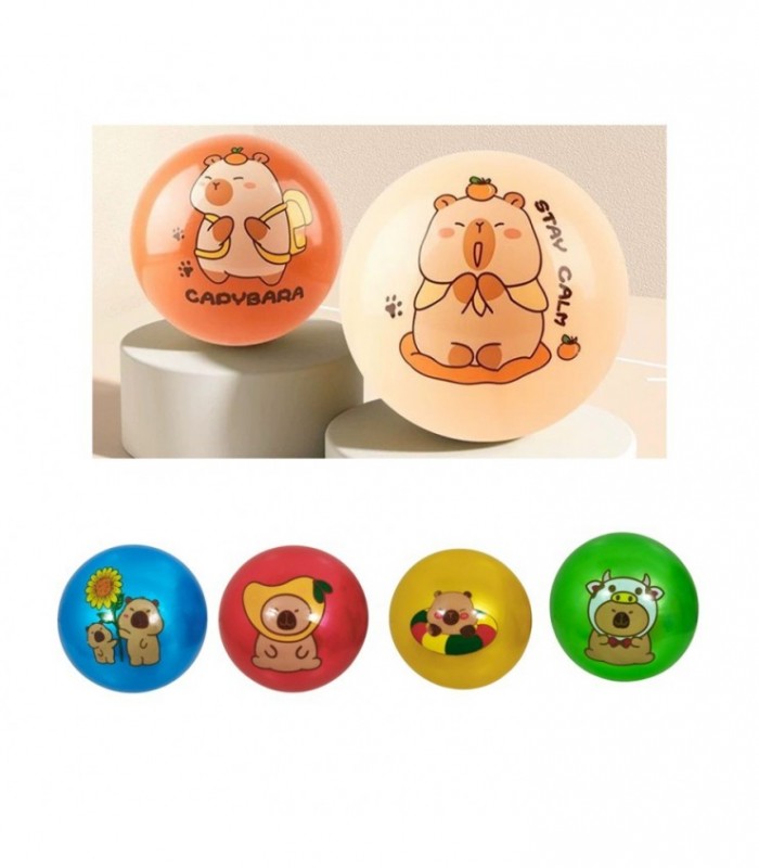 PELOTA DE GOMA CAPYBARA 5C 143479