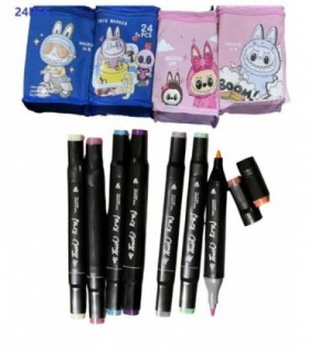 PINCEL 24PCS DOBLE PUNTA LABUBU TOUCH 143714
