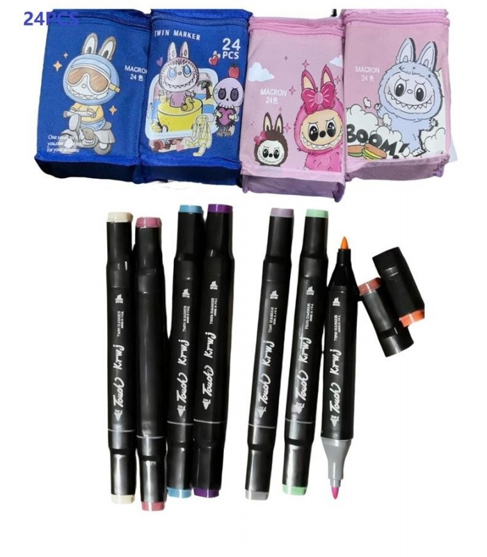 PINCEL 24PCS DOBLE PUNTA LABUBU TOUCH 143714