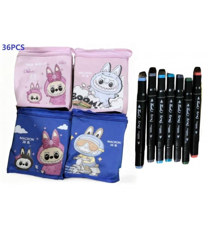 PINCEL 36PCS DOBLE PUNTA LABUBU TOUCH 143715