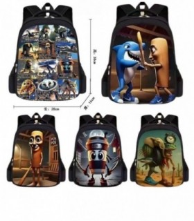 MOCHILA TRALALERO 36X27X12 BRAINROT 143916