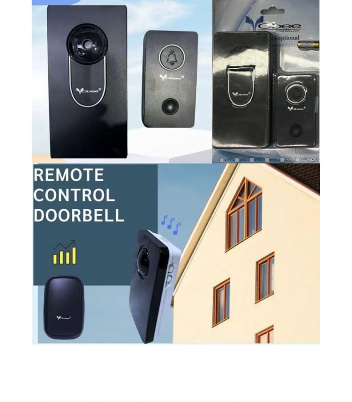 CAMPANILLA P-PUERTA 220V NEGRO OBEE 144004