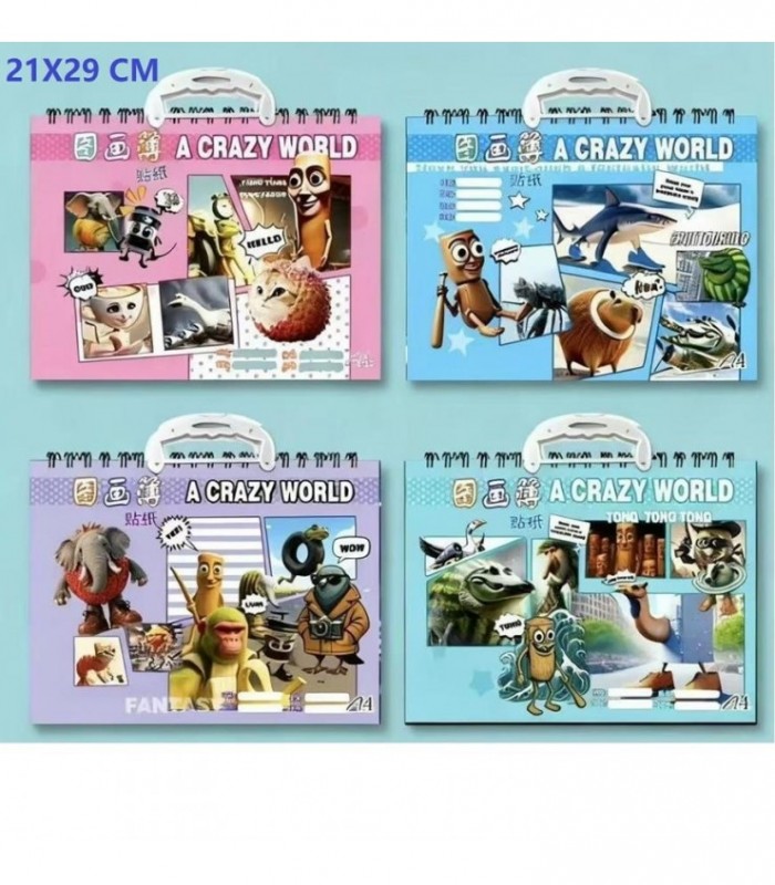 CUADERNO DE DIBUJO TRALALERO 4C TA4020-2107-35