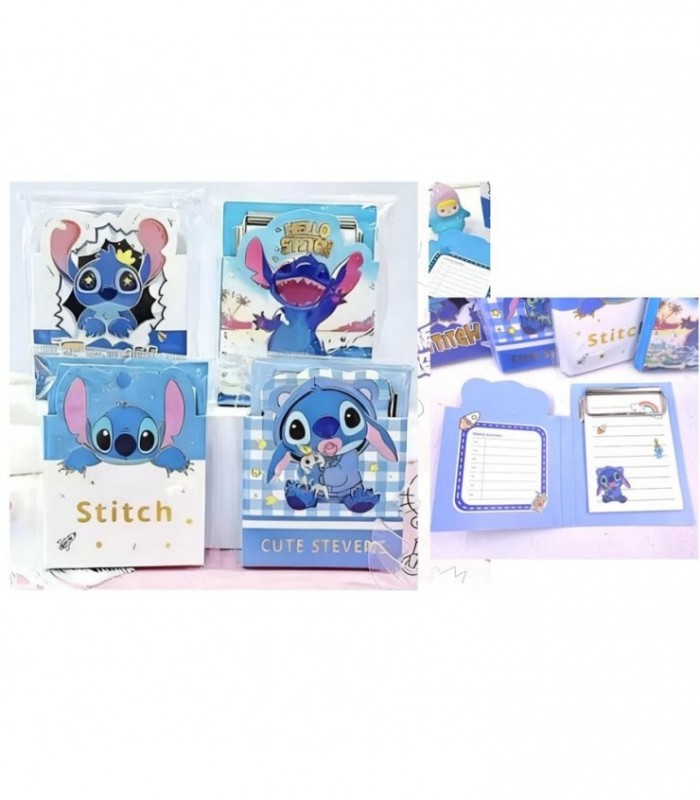 PAPEL C-MINI PLANCHETA STITCH C-TAPA 4D BJ-101-1