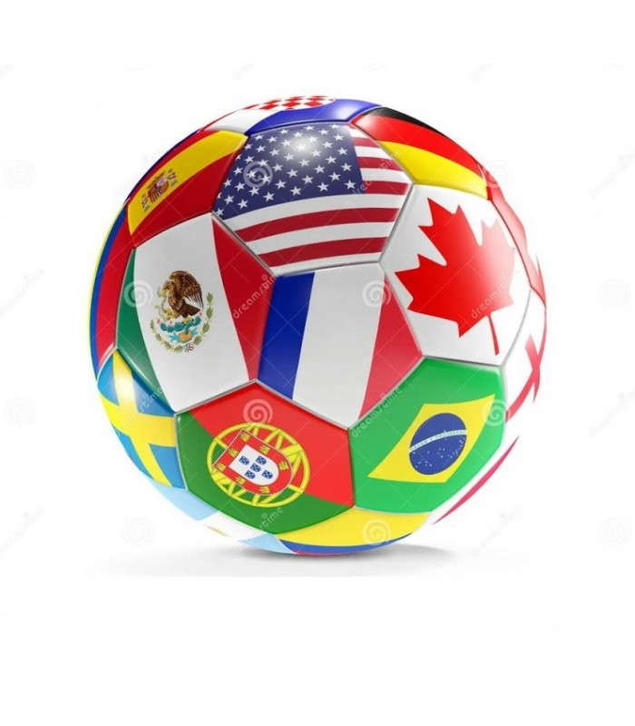 PELOTA DE FUTBOL N5 PAISES 144267