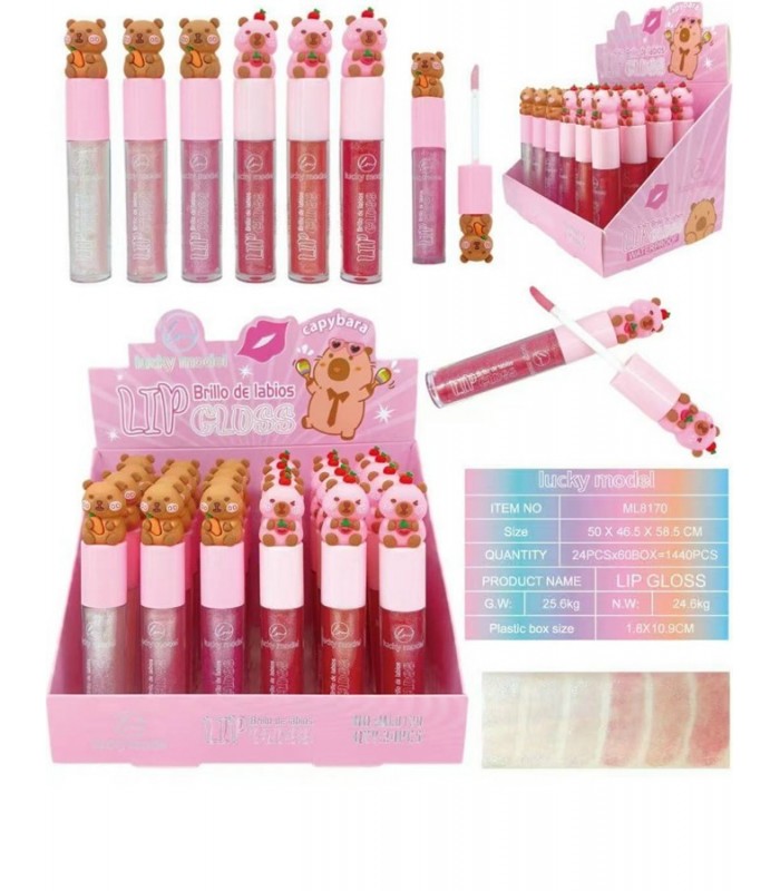 GLOSS LABIAL CAPYBARA ML8170