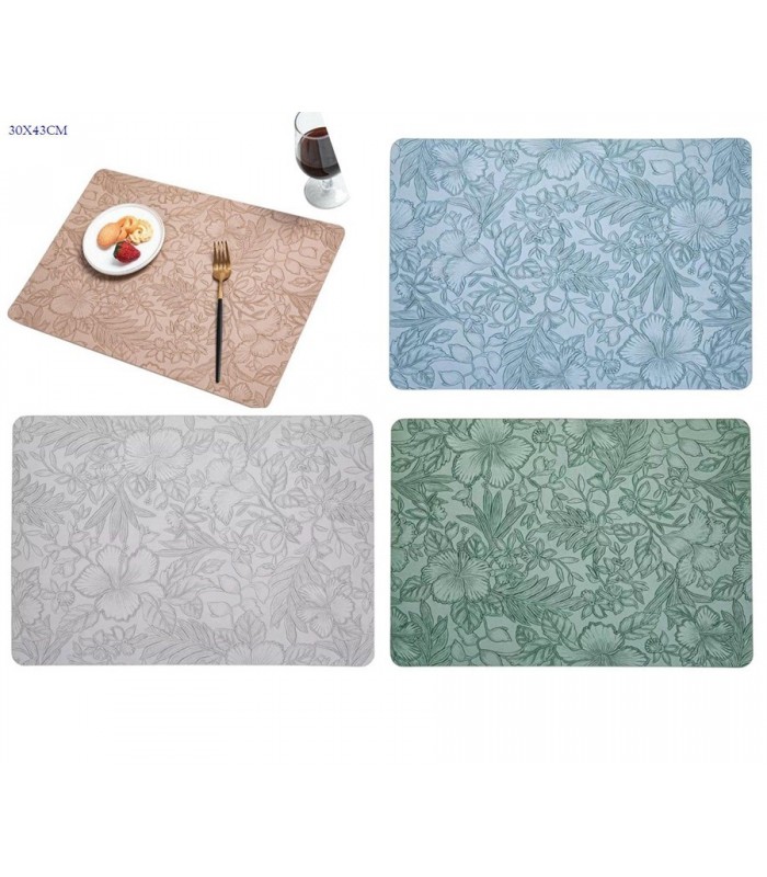 INDIVIDUAL P-MESA 1PC RECT.30X43CM 4C FLOR 144985