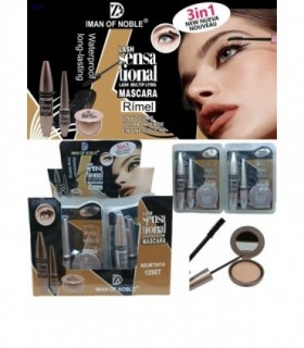 MASCARA KIT 3PCS COLOSS CART.M7041A