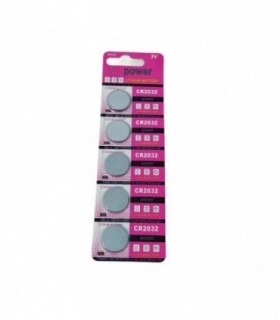 BATERIA CR2032  5PCS POWER CART 93034-2032
