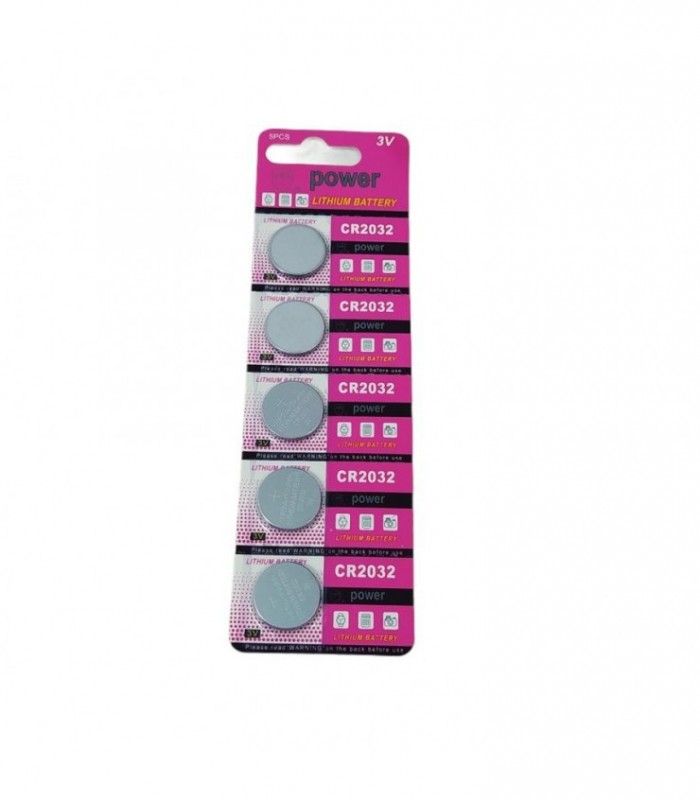 BATERIA CR2032  5PCS POWER CART 93034-2032