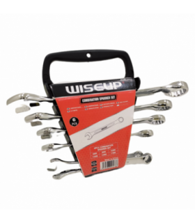 LLAVE COMBINADA KIT 6PCS WISEUP 030618