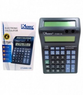 CALCULADORA DOBLE VISOR KENKO 12DIG CT-8585-120