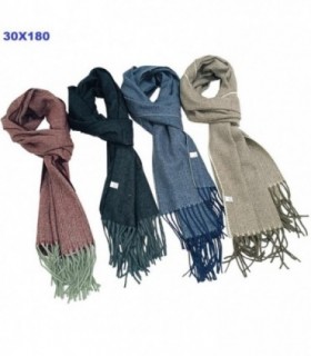 BUFANDA 4C LISO C-FLECO 30X180CM