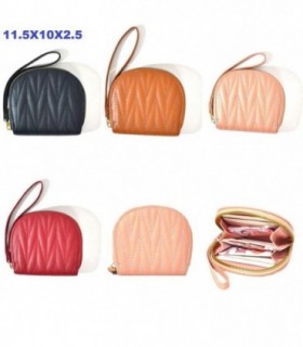 BILLETERA FEME PQ OVAL 4C 11.5X10X2.5CM 130583