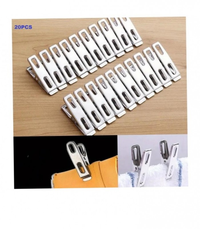 PINSA PARA ROPA METAL 20PCS 133696