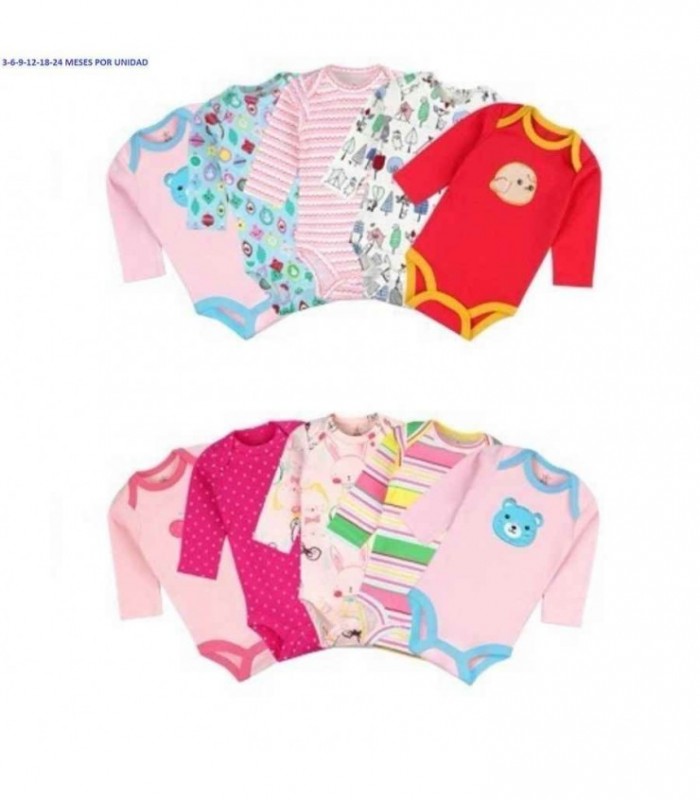 BODY MANG LARGA NENA 3-24M NEXT 69821-G