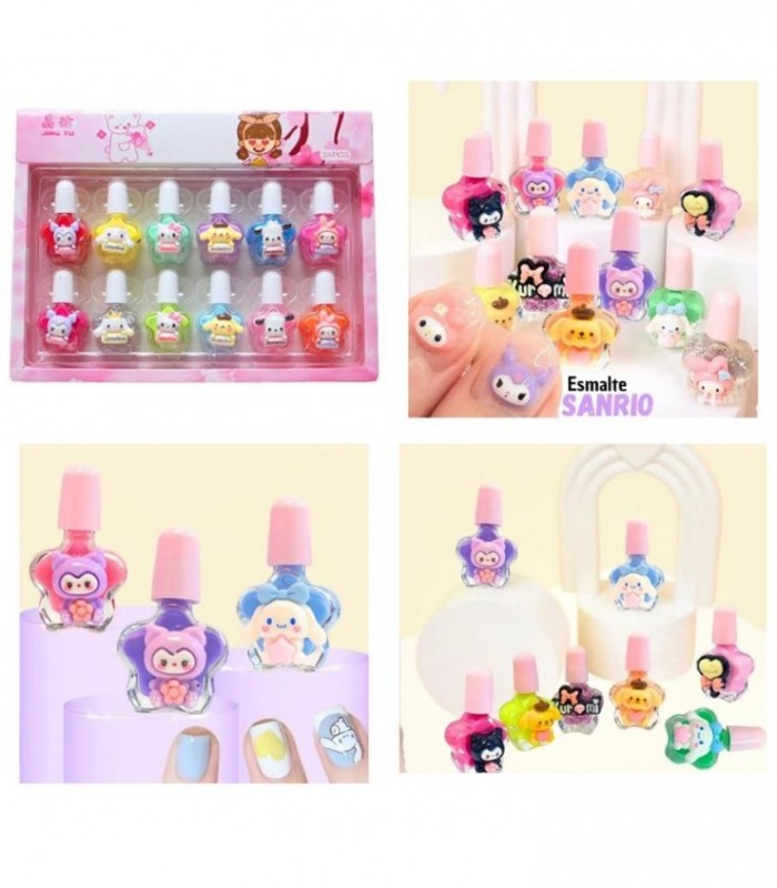 ESMALTE 1PC INFANTIL 12C KUROMI -MELO-CINNA 139567